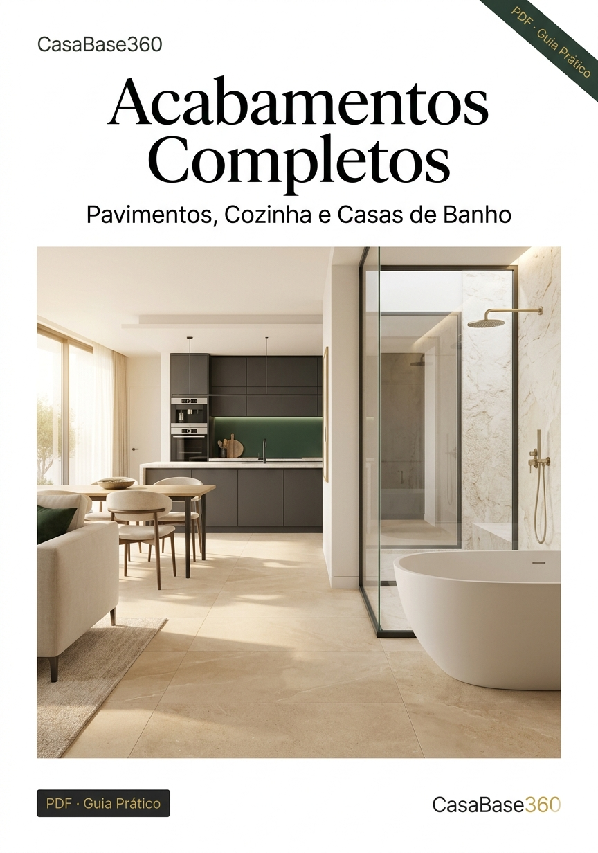 Acabamentos Completos — Pavimentos, Cozinha e Casas de Banho
